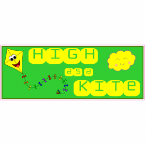 High As A Kite Green Decal - U.S. Customer Stickers