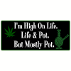 High On Life Pot Sticker - U.S. Custom Stickers