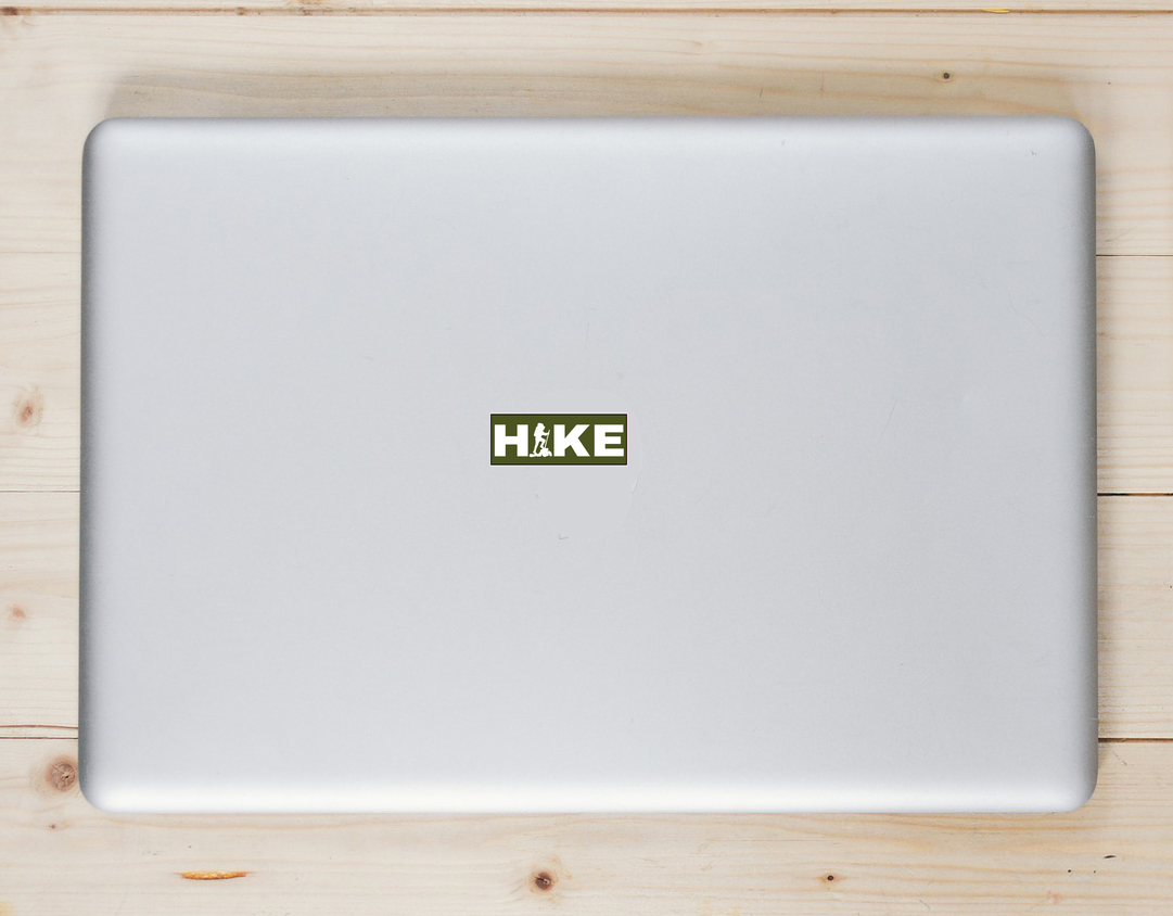 Hike Hiking Sticker - Laptop Decal - U.S. Custom Stickers