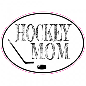 Hockey Mom Sticker - U.S. Custom Stickers
