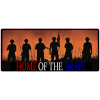 Home Of The Brave Soldier Sticker - U.S. Custom Stickers