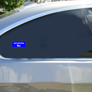 Honk To See My Weiner Sticker - Car Decals - U.S. Custom Stickers