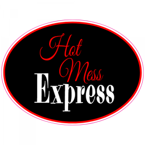 Hot Mess Express Sticker - U.S. Custom Stickers
