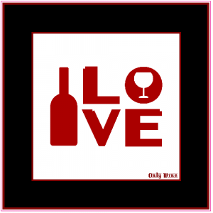I Love Wine Sticker - U.S. Custom Stickers