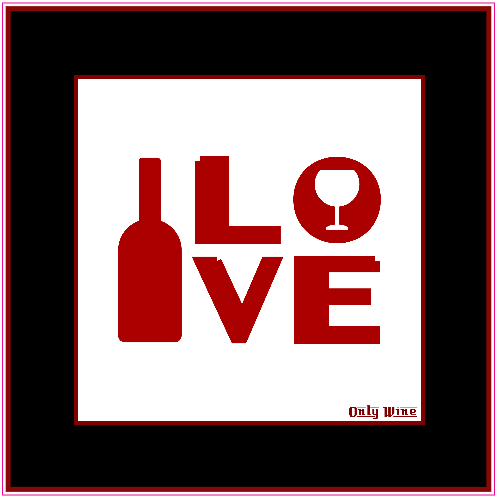 I Love Wine Sticker - U.S. Custom Stickers