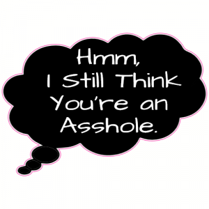 I Still Think You Are An Asshole Word Cloud Sticker - U.S. Custom Stickers