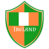 Ireland Flag Shield Shaped Decal - U.S. Customer Stickers