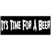 It's Time For A Beer Cooler Decal - U.S. Customer Stickers