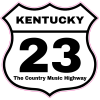 Kentucky 23 Country Music Highway Sticker - U.S. Custom Stickers