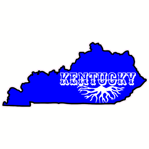 Kentucky Roots State Sticker - U.S. Custom Stickers