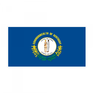 Kentucky State Flag Decal - U.S. Customer Stickers