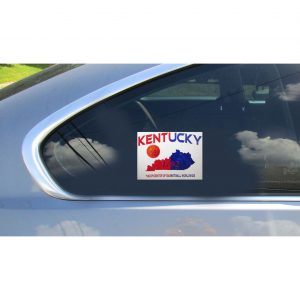 Kentucky The Epicenter of Basketball Worldwide Sticker - Car Decals - U.S. Custom Stickers