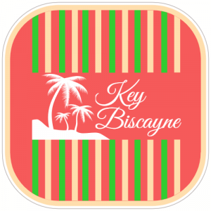 Key Biscayne Florida Decal - U.S. Customer Stickers
