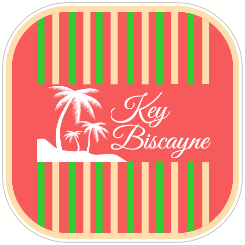 Key Biscayne Florida Decal - U.S. Customer Stickers