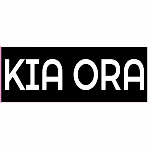 Kia Ora Decal - U.S. Customer Stickers