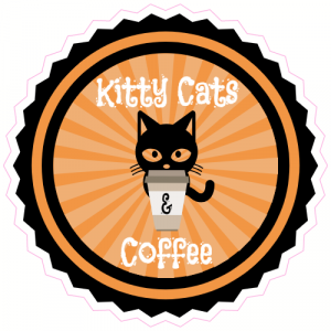 Kitty Cats And Coffee Decal - U.S. Customer Stickers
