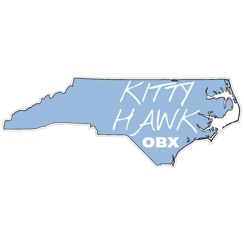 Kitty Hawk OBX Decal - U.S. Customer Stickers