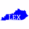 LEX Lexington Kentucky State Decal - U.S. Customer Stickers