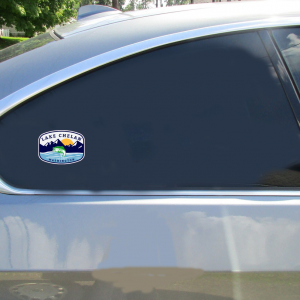 Lake Chelan Washington Fishing Sticker - Car Decals - U.S. Custom Stickers