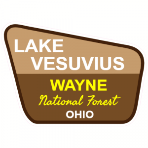 Lake Vesuvius Wayne National Forest Decal - U.S. Customer Stickers