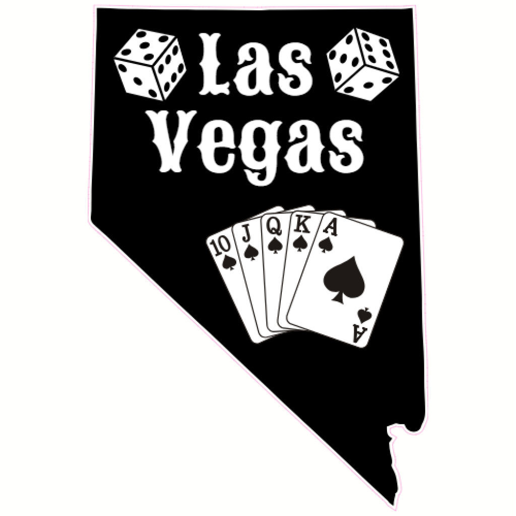 Nevada State Las Vegas Sticker U.S. Custom Stickers