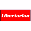 Libertarian Red Bumper Sticker - U.S. Custom Stickers