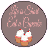 Life Is Short Cupcake Sticker - U.S. Custom Stickers