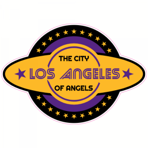 Los Angeles City Of Angels Decal - U.S. Customer Stickers