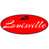Louisville Kentucky Red Oval Sticker - U.S. Custom Stickers