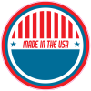 Made In The USA Patriotic Decal - U.S. Customer Stickers