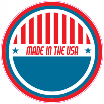Made In The USA Patriotic Decal - U.S. Customer Stickers