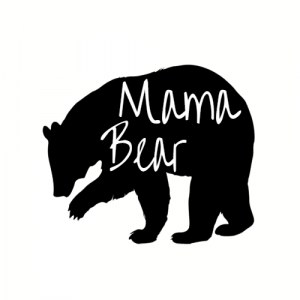Mama Bear Sticker - U.S. Custom Stickers