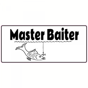 Master Baiter Fishing Sticker - U.S. Custom Stickers