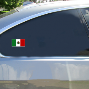 Mexico Flag Sticker - Car Decals - U.S. Custom Stickers