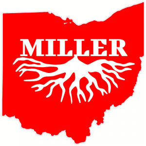 Miller Family Roots Ohio Decal - U.S. Customer Stickers