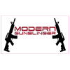Modern Gunslinger AR-15 Bumper Sticker - U.S. Custom Stickers