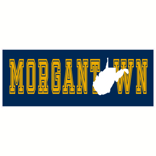 Morgantown West Virginia Decal - U.S. Customer Stickers