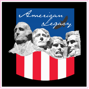 Mount Rushmore American Legacy Sticker - U.S. Custom Stickers