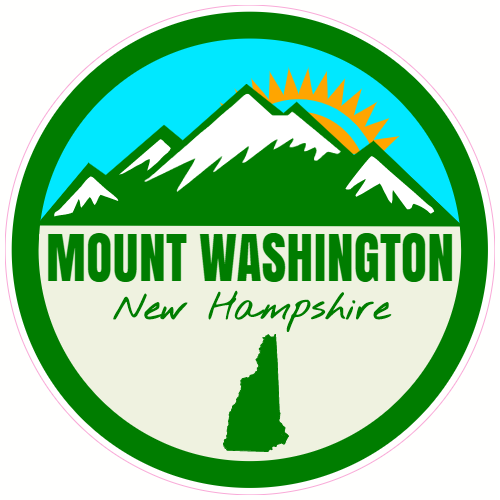 Mount Washington New Hampshire Decal - U.S. Customer Stickers