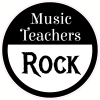 Music Teachers Rock Circle Decal - U.S. Customer Stickers