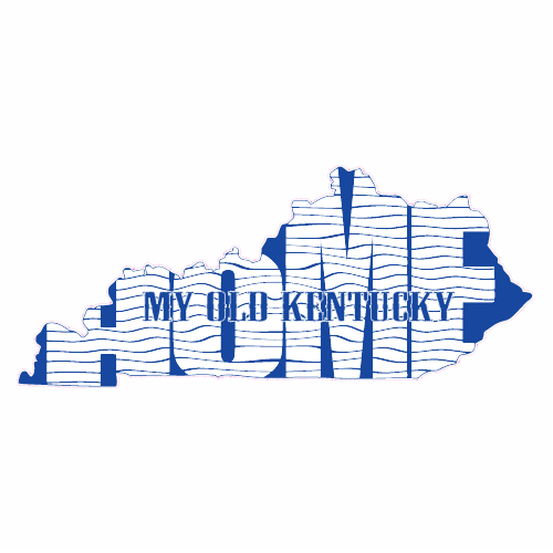My Old Kentucky Home State Decal - U.S. Customer Stickers
