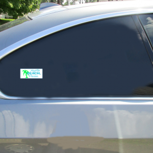 Myrtle Beach Please Bumper Sticker - Car Decals - U.S. Custom Stickers