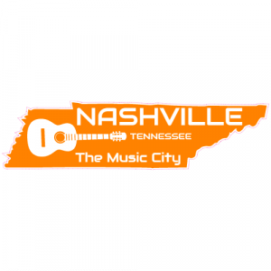 Nashville Tennessee Music City Decal - U.S. Customer Stickers