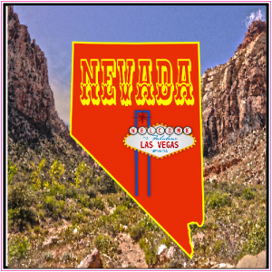 Nevada State Las Vegas Sticker - U.S. Custom Stickers