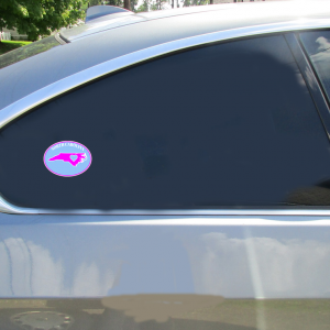 I  Windsurf @   Outer Banks      Bumper/Window Sticker   OVAL 3" X 5" 