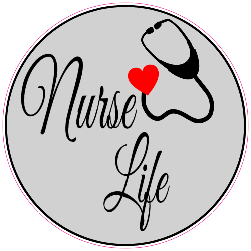 Nurse Life Sticker - U.S. Custom Stickers