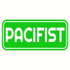 Pacifist Peace Decal - U.S. Customer Stickers