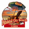 Panama City Beach Florida Beach Decal - U.S. Customer Stickers