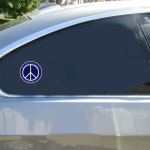 Peace Wonder Circle Sticker - Car Decals - U.S. Custom Stickers