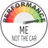 Performance Meter Circle Sticker - U.S. Custom Stickers